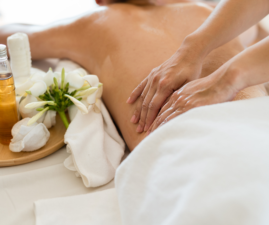 Massage du dos massage relaxant massage détente